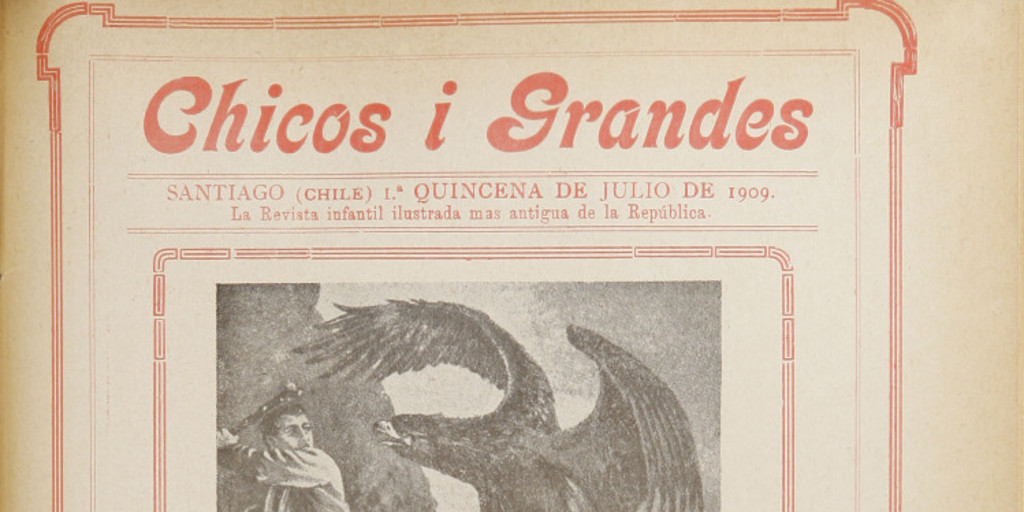 Chicos i grandes, número 23, primera quincena de julio de 1909