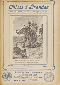 Chicos i grandes, número 25, primera quincena de agosto de 1909