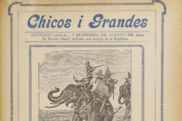 Chicos i grandes, número 25, primera quincena de agosto de 1909