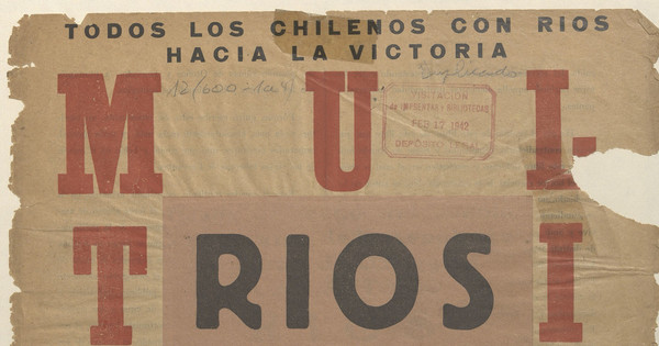 Multitud. Año IV, número 37, enero de 1942