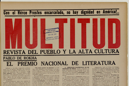 Multitud. Año 5, número 47, 18 de septiembre de 1943