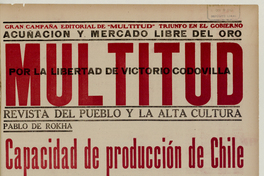 Multitud. Año 5, número 49, 2 de octubre de 1943