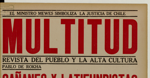 Multitud. Año 5, número 51, 16 de octubre de 1943