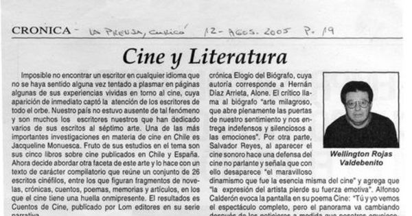 Cine y literatura