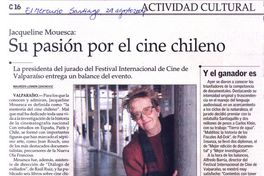 Jacqueline Mouesca: su pasión por el cine chileno