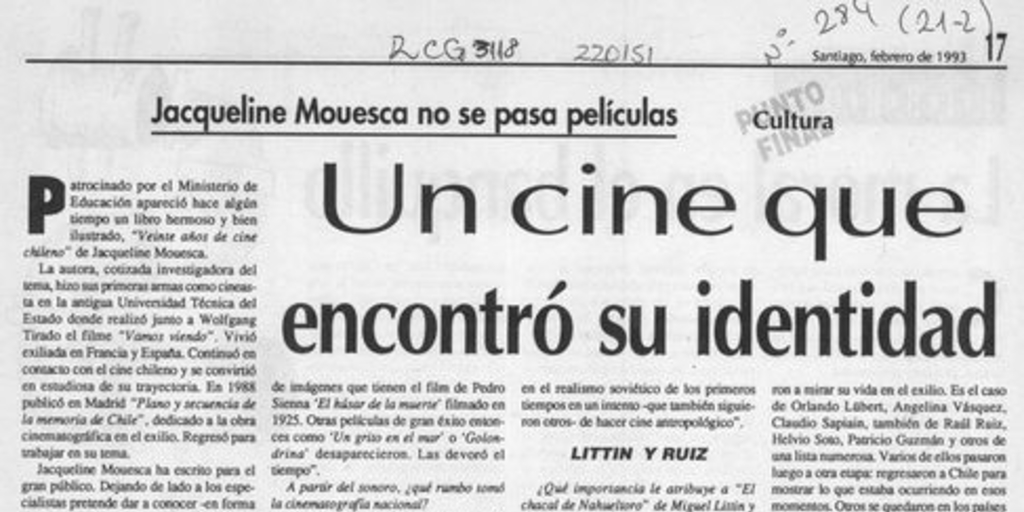 Un cine que encontró su identidad