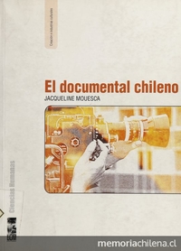 Pie de imagen: Portada de El documental chileno Jacqueline Mouesca, publicado en el año 2005