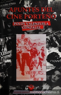 Portada de Apuntes del cine porteño de Poldy Valenzuela, publicado en el año 2003