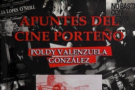 Portada de Apuntes del cine porteño de Poldy Valenzuela, publicado en el año 2003