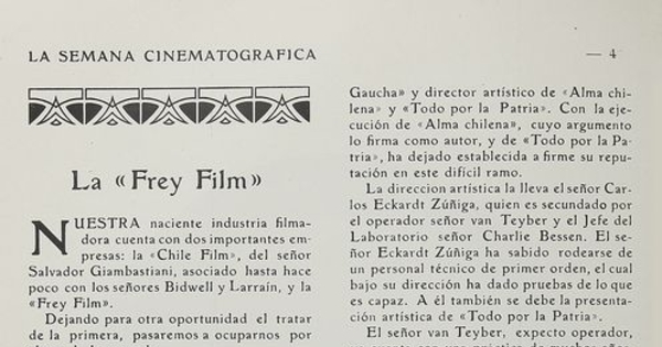  La "Frey Film"