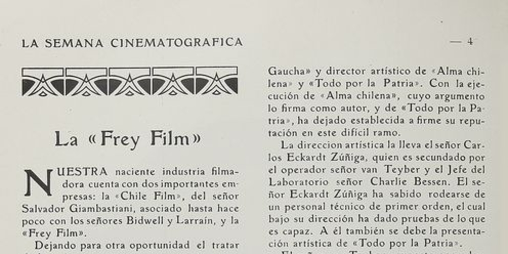  La "Frey Film"