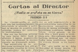  ¿Nadie es profeta en su tierra?