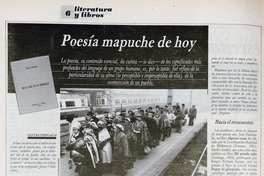 Poesía mapuche de hoy