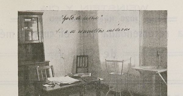 Pie de Foto: Sala de consulta médica Gota de Leche Puerto Monnt