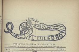 El Culebrón. Santiago, 15 de mayo de 1890