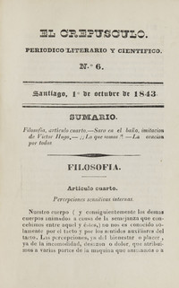 Sara en el baño: imitación de Victor Hugo