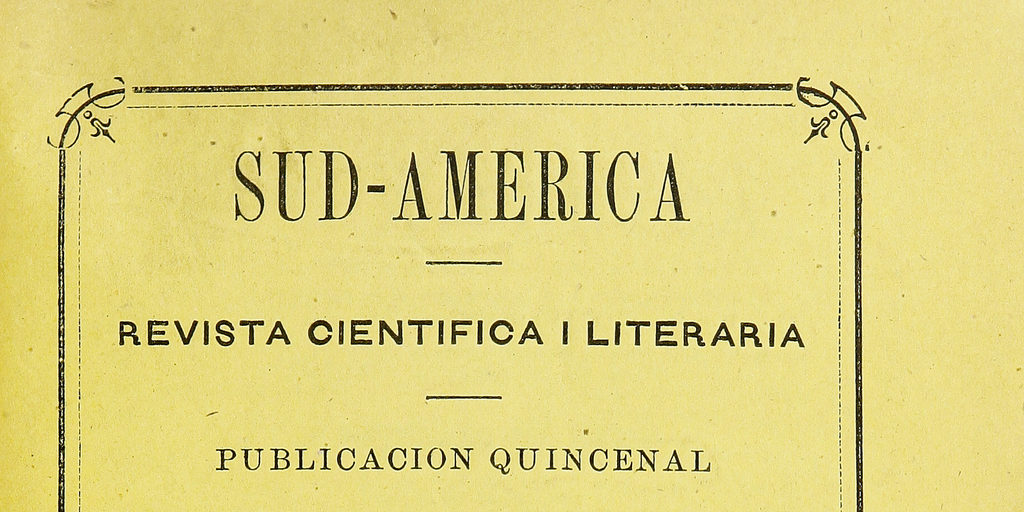 Sud-América. Tomo 2, 25 de octubre de 1873