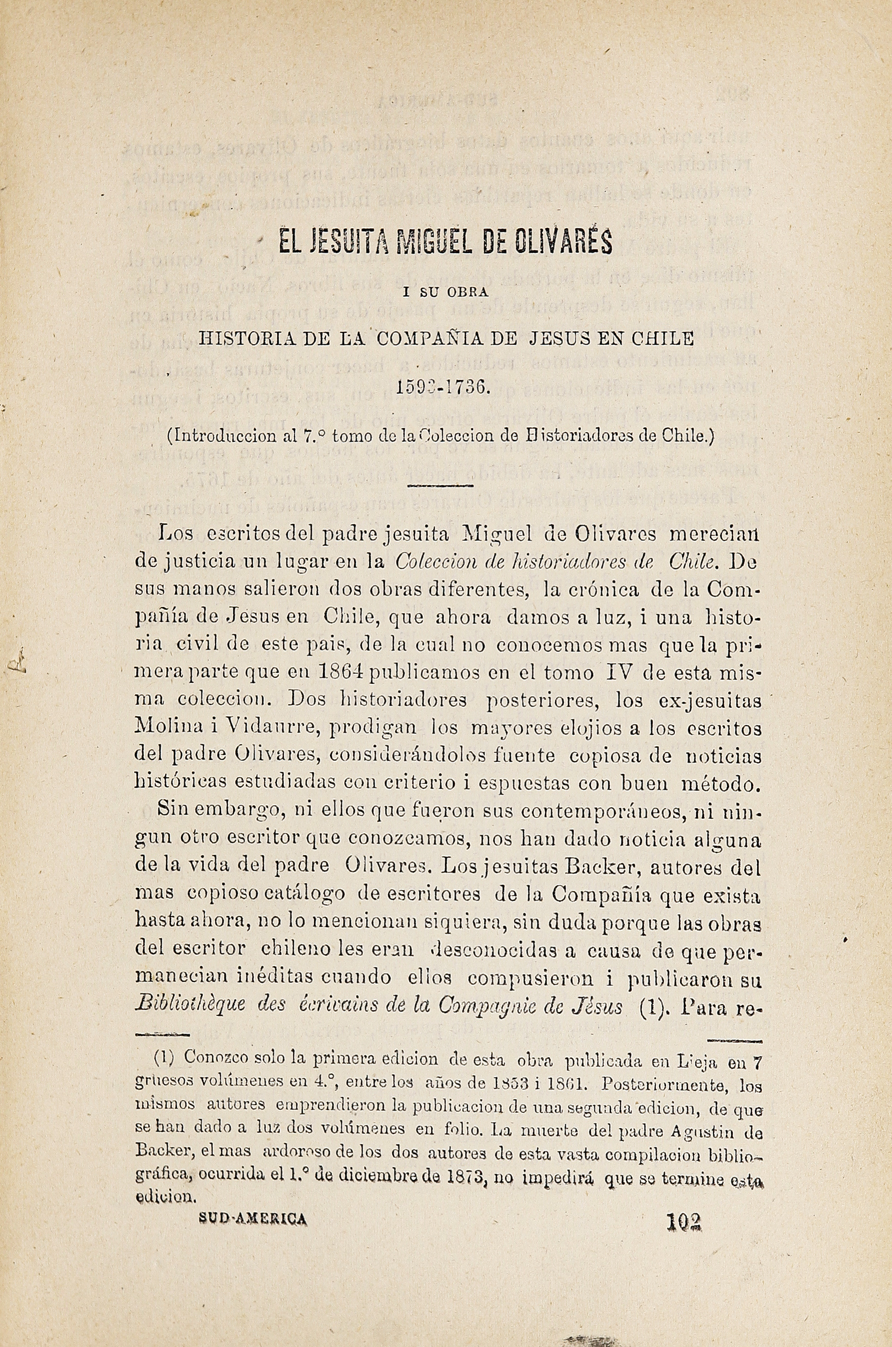 Sud-América. Tomo 2, 15 de marzo de 1874