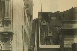 Pie de foto: Ascensor Cordillera, 1900En: Patrimonio  Cultural (15): 14, septiembre, 1999.