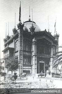 Pabellón chileno en la Exposición Universal de París, 1889.