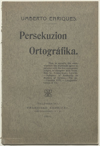 Persekuzion ortográfika