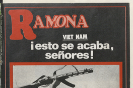 Ramona. Año 1, número 28, 9 de junio de 1972