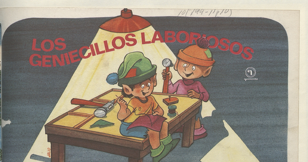 Portada de Los geniecillos laboriosos, 1972