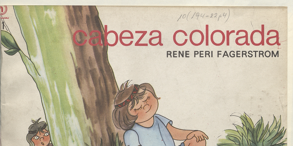 Portada de Cabeza colorada, 1972