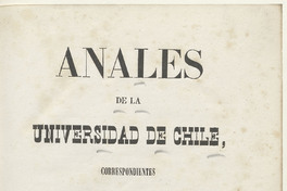 Anales de la Universidad de Chile correspondientes al año 1843 i al de 1844