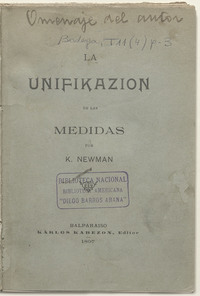 La unifikazion de las medidas