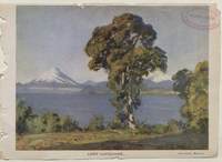 Ilustración del Lago Llanquihue, por Alfredo Araya