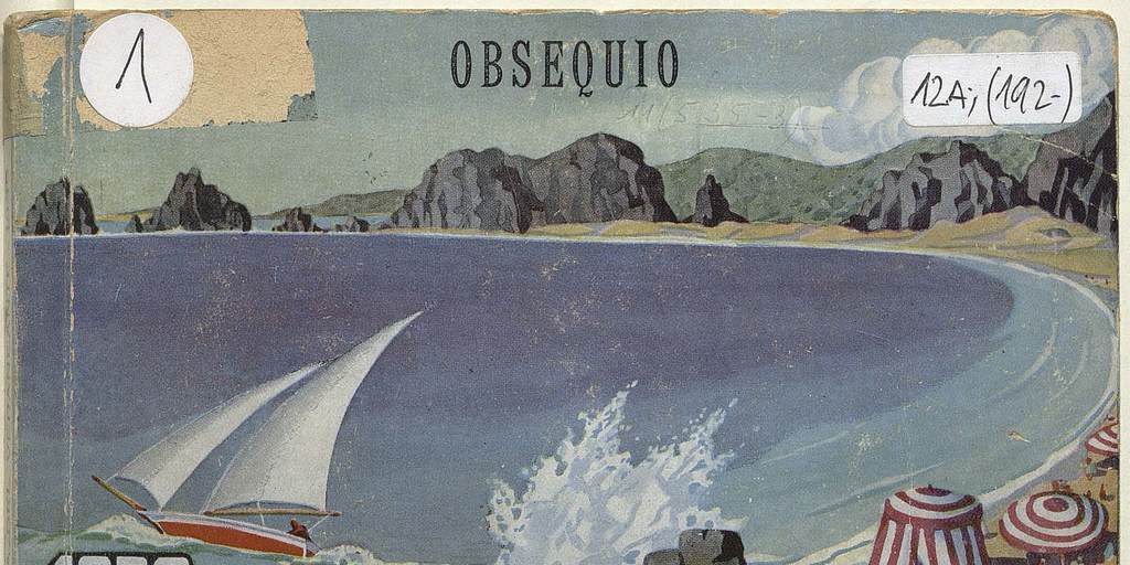 Portada Guía del Veraneante, 1939