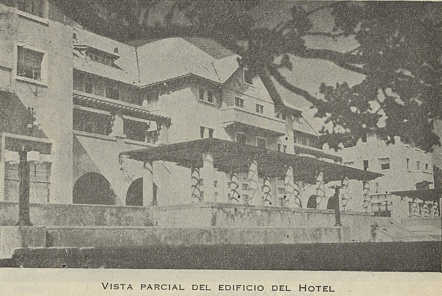 Vista del Hotel Pucón