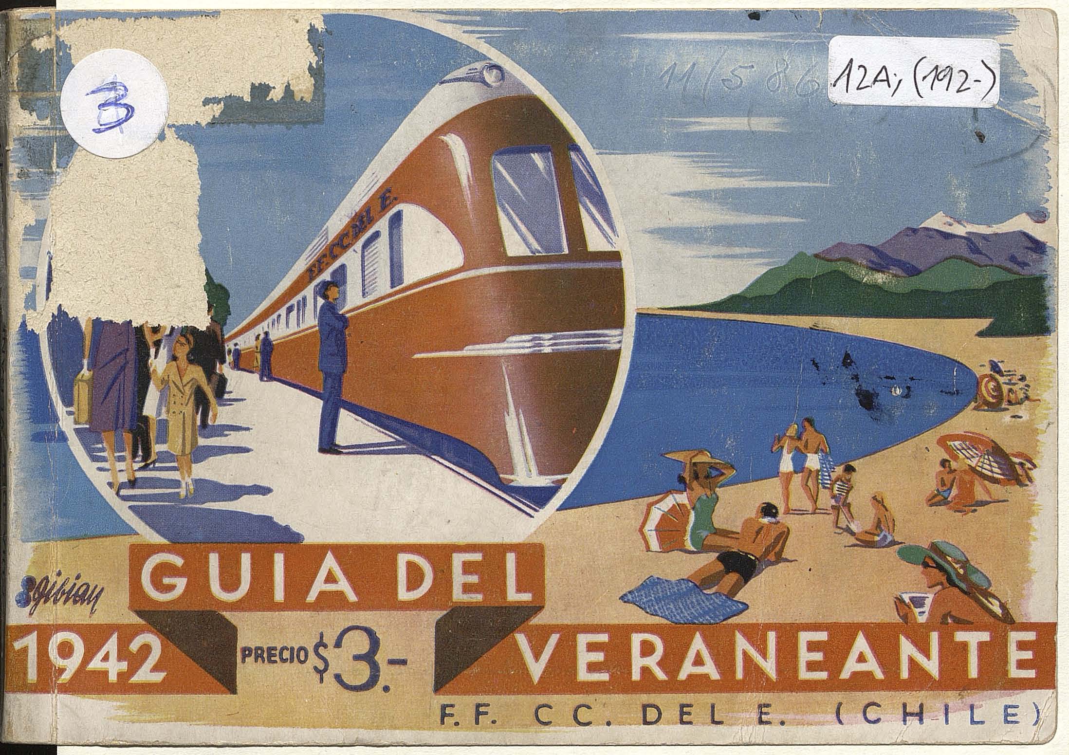 Portada Guía del Veraneante, 1942