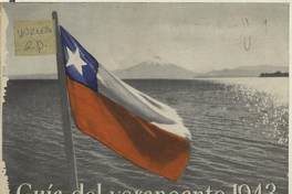 Portada Guía del Veraneante, 1943