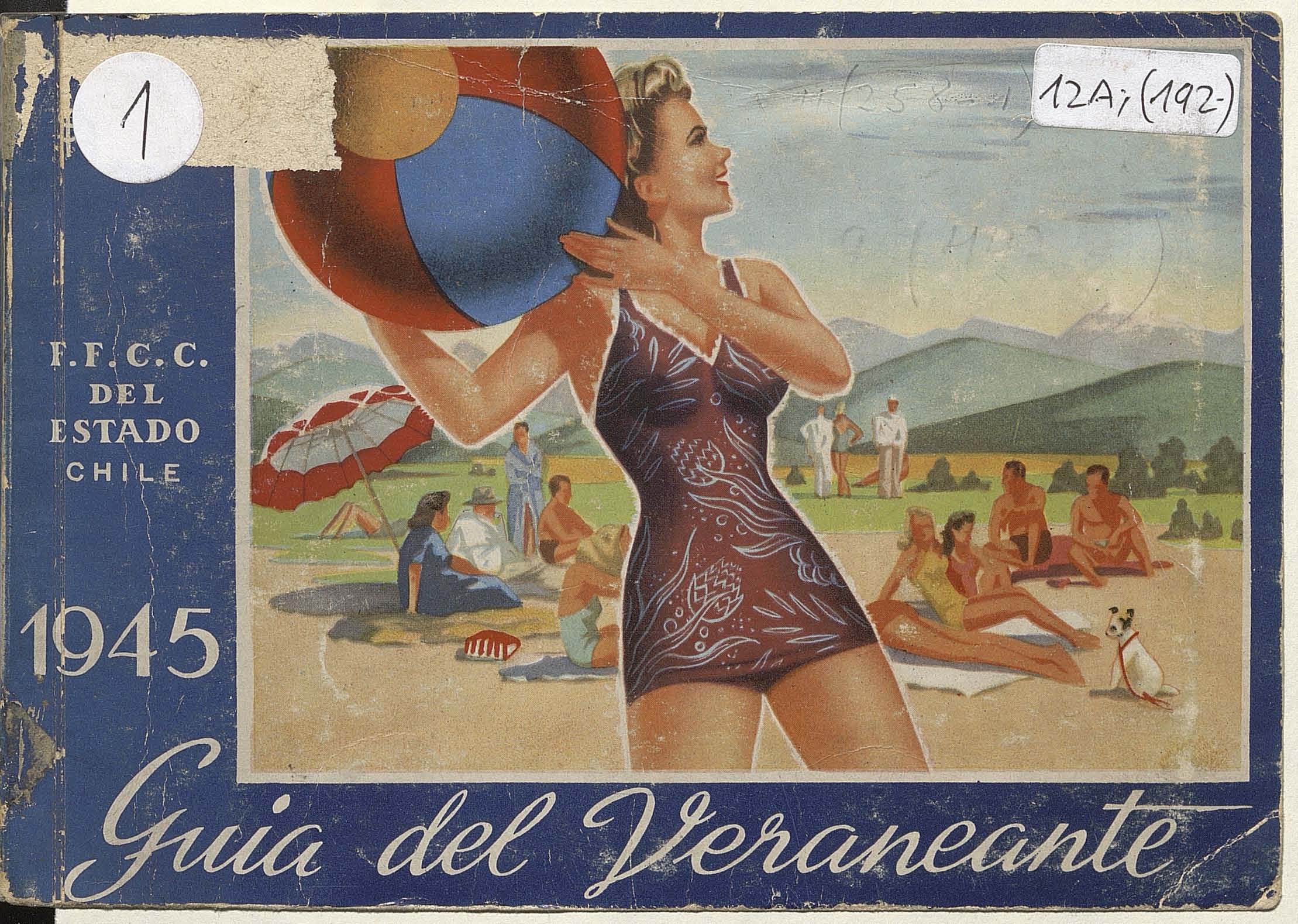 Portada Guía del Veraneante, 1945