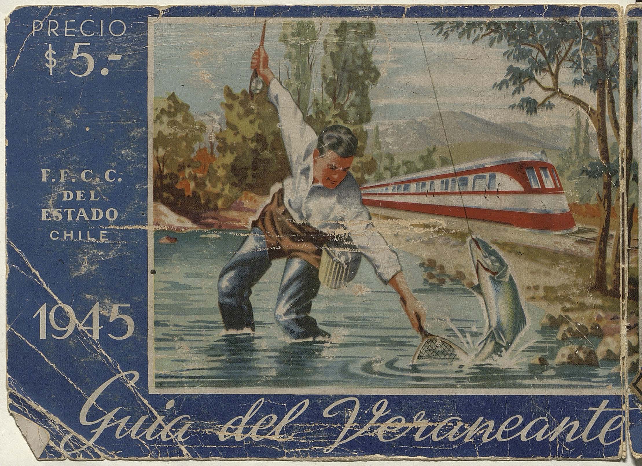 Contraportada Guía del Veraneante, 1945