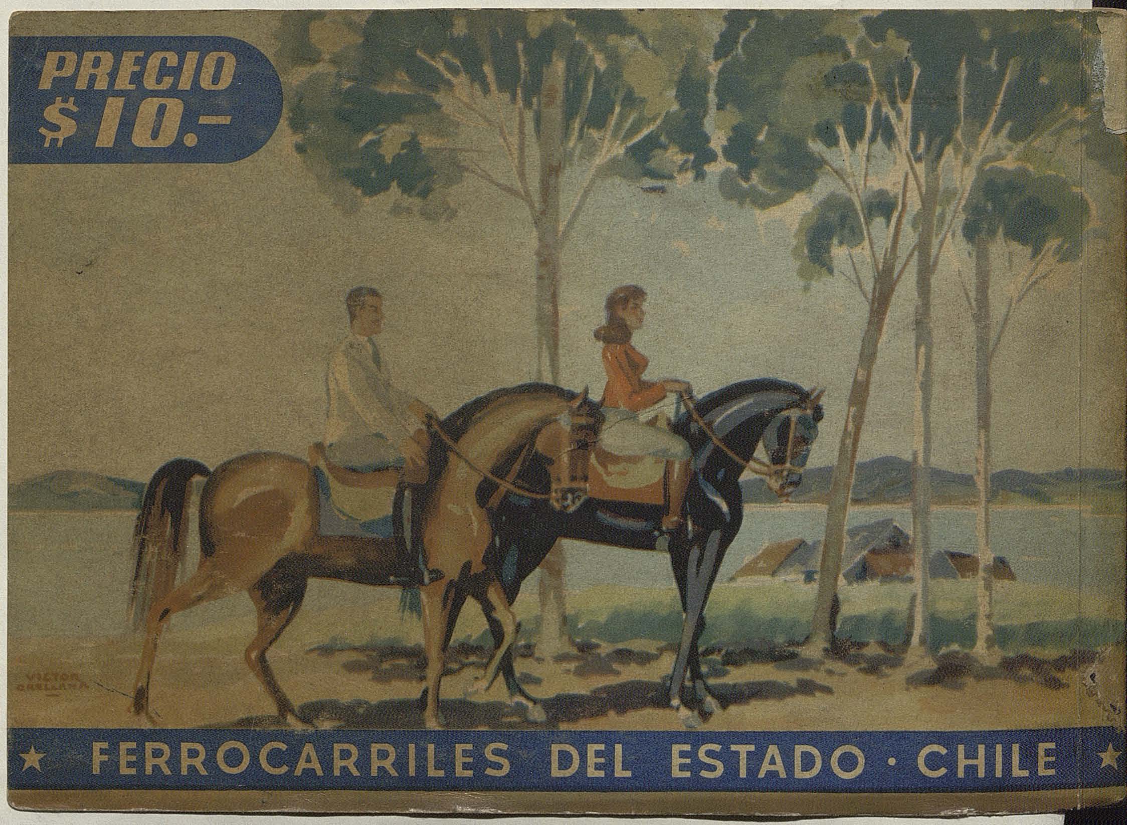 Contraportada Guía del Veraneante, 1946