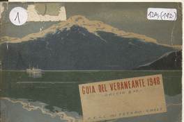 Portada Guía del Veraneante, 1948