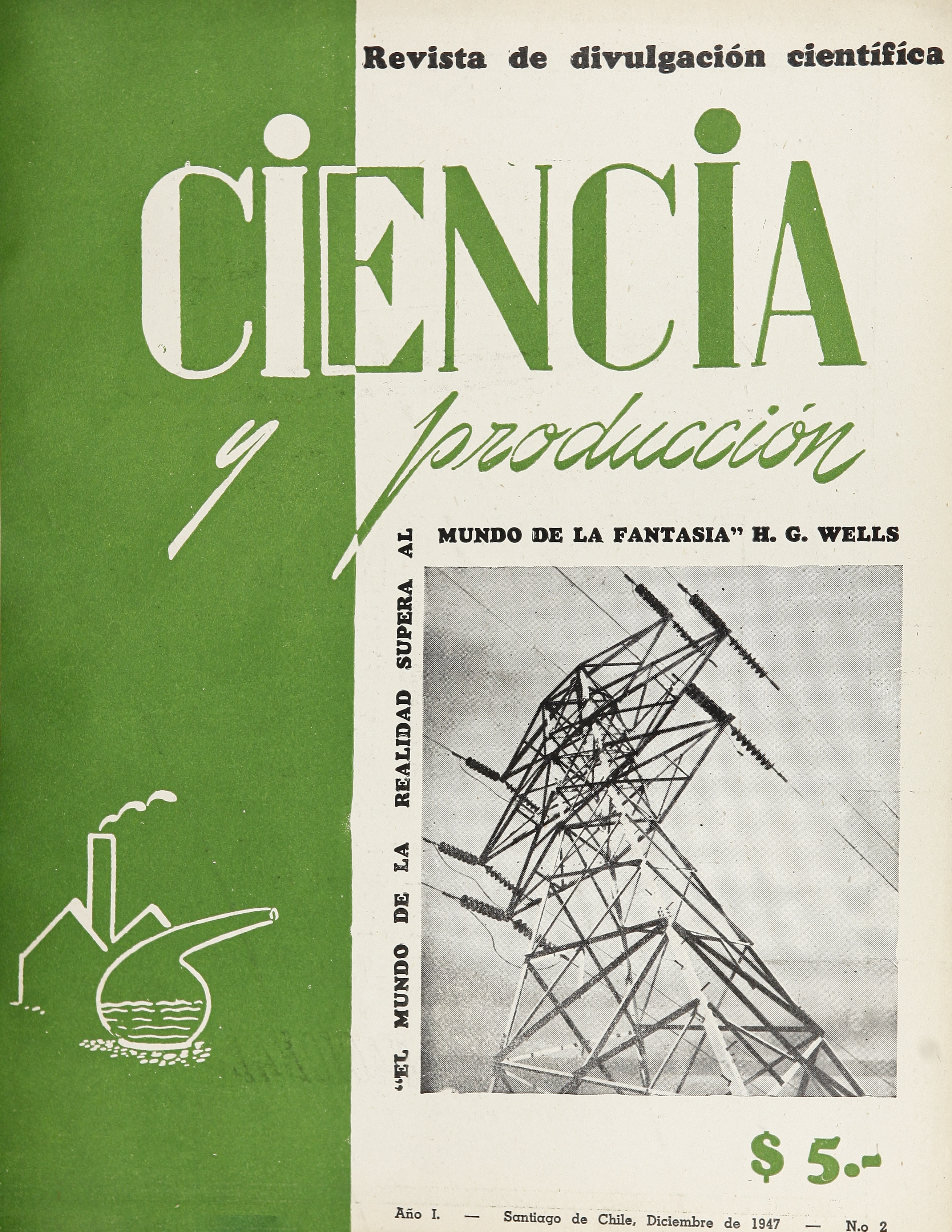 Ciencia y Producción: revista de divulgación científica, n° 2, diciembre de 1947