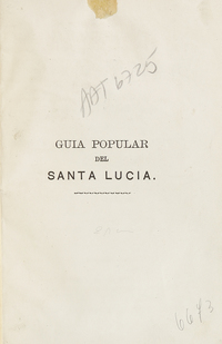 El Santa Lucía: guía popular y breve descripción de este Paseo