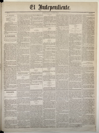 El Independiente: N° 2783, 15 de marzo de 1873 (4 páginas)