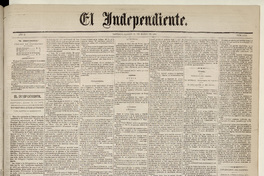 El Independiente: N° 2783, 15 de marzo de 1873 (4 páginas)