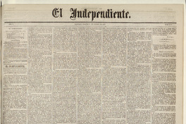 El Independiente: 2.779, 11 de marzo de 1873 (4 páginas)