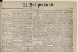 El Independiente: 2.823, 04 de mayo de 1873 (4 páginas)
