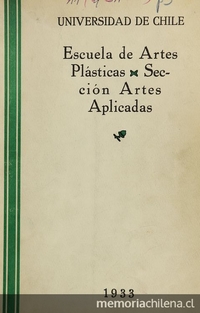 Universidad de Chile. Escuela de Artes Plásticas, Sección Artes Aplicadas