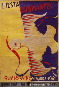 Carlos Sagredo. 1941. Anilinas Iris. Litografía