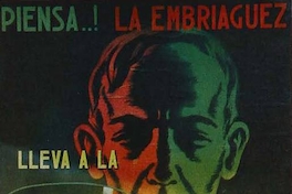 Piensa! la embriaguez lleva a la degeneración de la raza, 1945