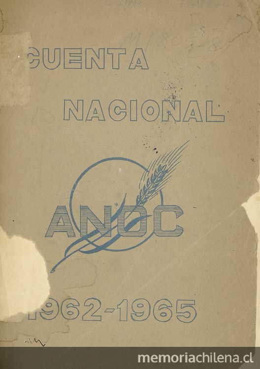 Cuenta nacional: 1962-1965.