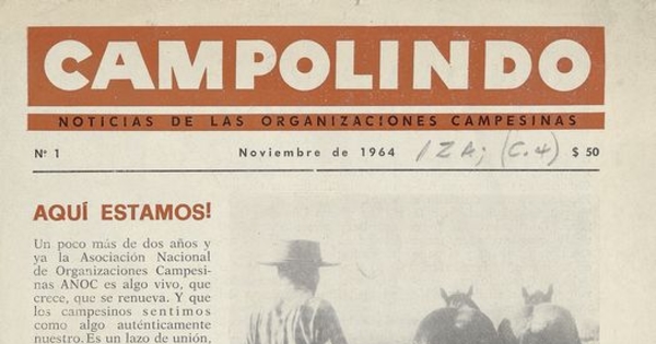 Campolindo: noticias de organizaciones campesinas.